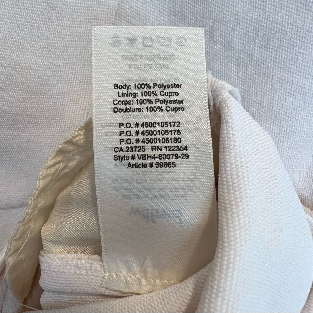 Wilfred Aritzia Ecoulement Tie Romper Ivory 2 Contemporary Minimal Quiet Luxury - Picture 4 of 5